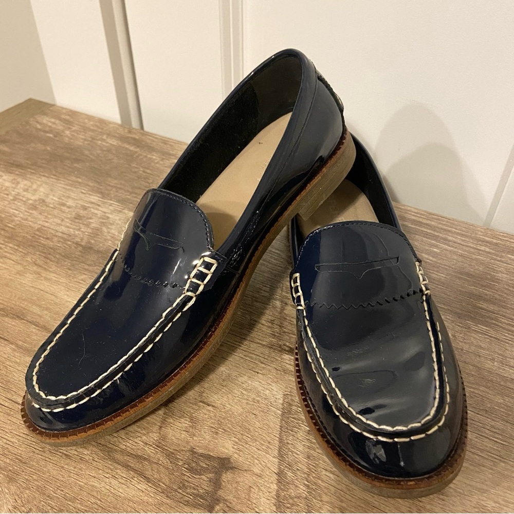 Sperry Navy Blue Slip-On Loafers